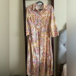 Zara Midi Belted Dress